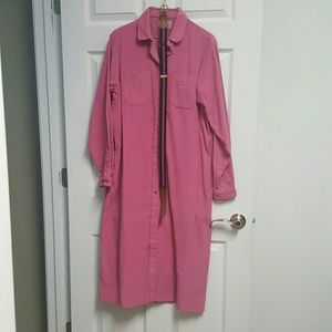 VINTAGE L.L. Bean corduroy maxi dress